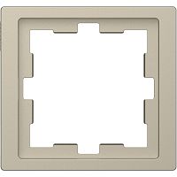 Рамка универсальная Schneider Electric Merten D-Life 1-м. сахара  картинка